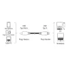 Hama 0.75 m, kabel USB 2.0-A / USB 2.0 Micro-B, kabel USB A Micro-USB B, czarny