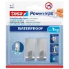 Towel hook TESA 59777-00000 Metallic Indoor 2 pcs
