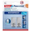 Towel hook TESA 59777-00000 Metallic Indoor 2 pcs