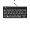 Klawiatura ergonomiczna R-Go Tools R-Go Compact Break, klawiatura kompaktowa z oprogramowaniem do przerw, QWERTY (NORDIC), przewodowa, czarna