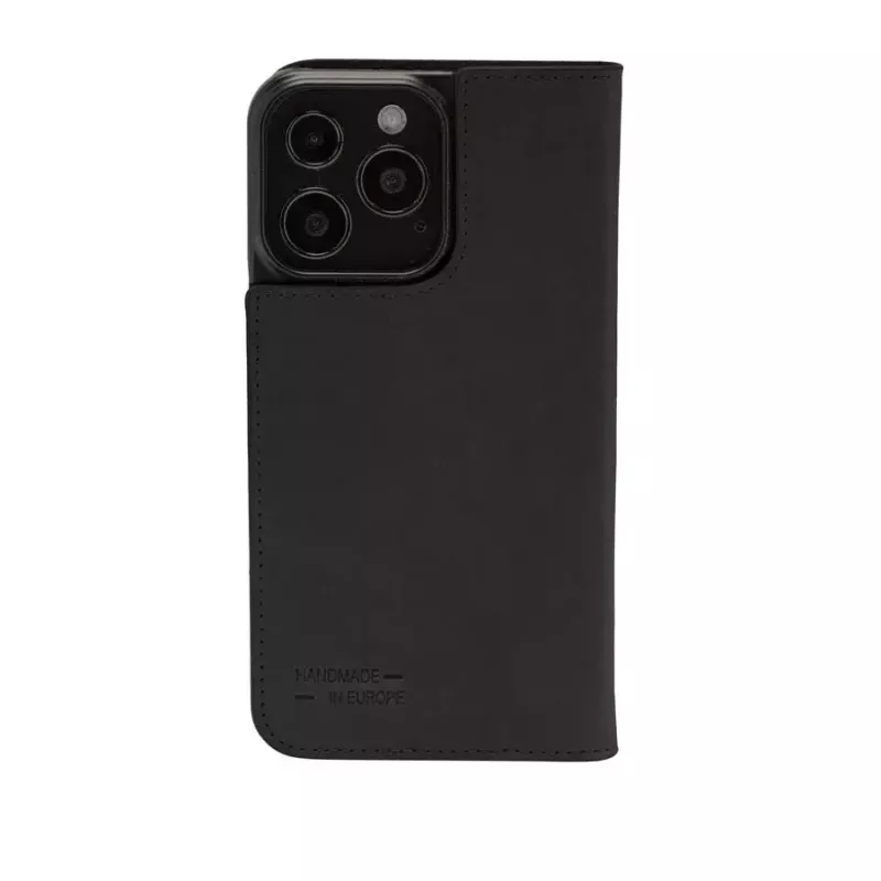 Etui z klapką JT BERLIN BookCase Tegel Czarny dla iPhone 15 Pro 15,5 cm