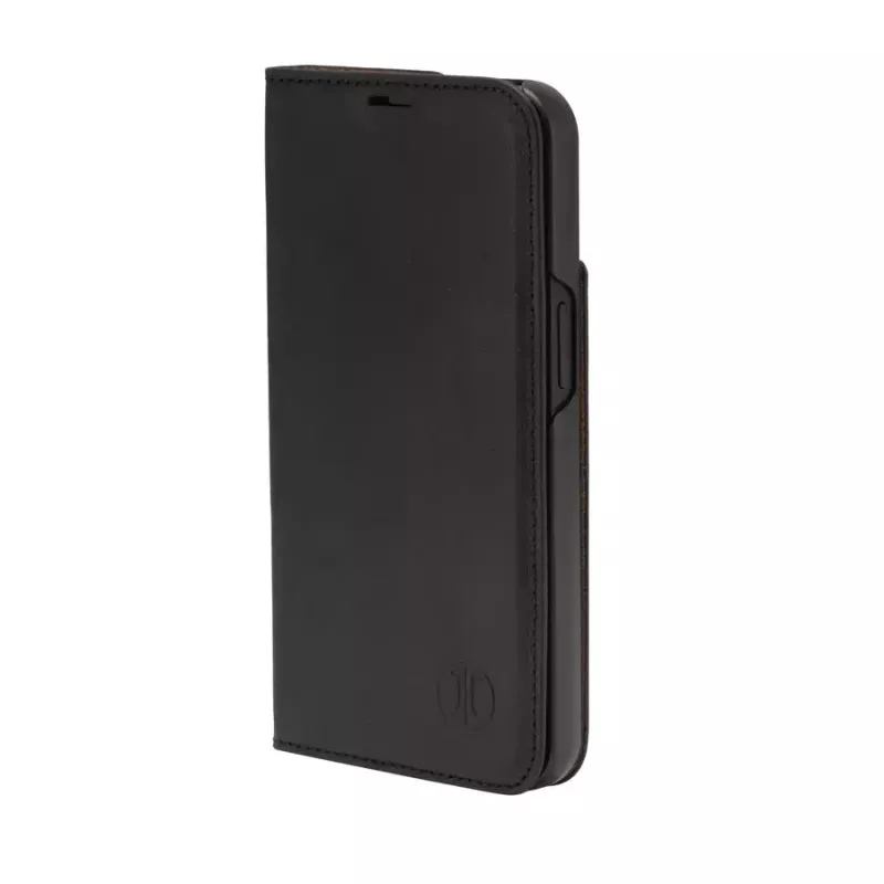Etui z klapką JT BERLIN BookCase Tegel Czarny dla iPhone 15 Pro 15,5 cm