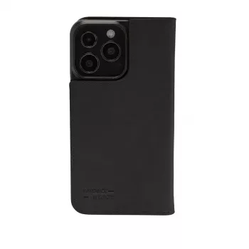 Etui folio JT BERLIN BookCase Tegel czarne do iPhone 15 15,5 cm