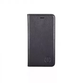 Etui folio JT BERLIN BookCase Tegel czarne do iPhone 15 15,5 cm