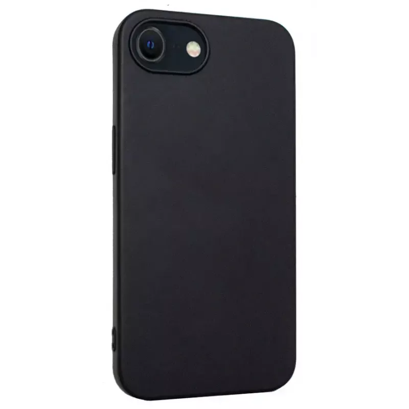Cover JT BERLIN Pankow Soft do iPhone 16E Czarny 15,4 cm