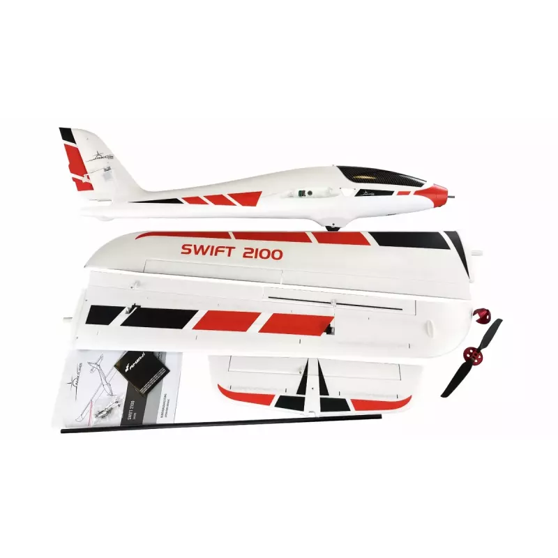 Samolot Amewi Swift 2100 Silnik elektryczny 1,35 kg dla wieku 14+
