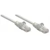 Intellinet sieciowy Patch kabel, Cat6A, 20m, szary, miedź, S/FTP, LSOH / LSZH, PVC, RJ45, pozłacane styki, bez zaczepów, osłona, dożywotnia gwarancja
