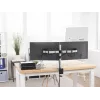 Uchwyt do monitora Durable 509523 27 cali ścienny srebrny zacisk 8 kg