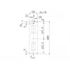 Uchwyt montażowy Multibrackets M VESA Flexarm Thin Czarny
