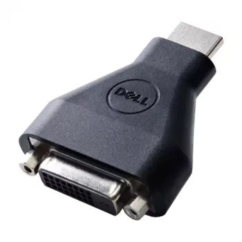 Przejściówka kabla DELL 492-11681 19-pin HDMI-A M na 24-pin DVI FM czarna
