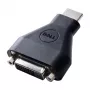 Przejściówka kabla DELL 492-11681 19-pin HDMI-A M na 24-pin DVI FM czarna