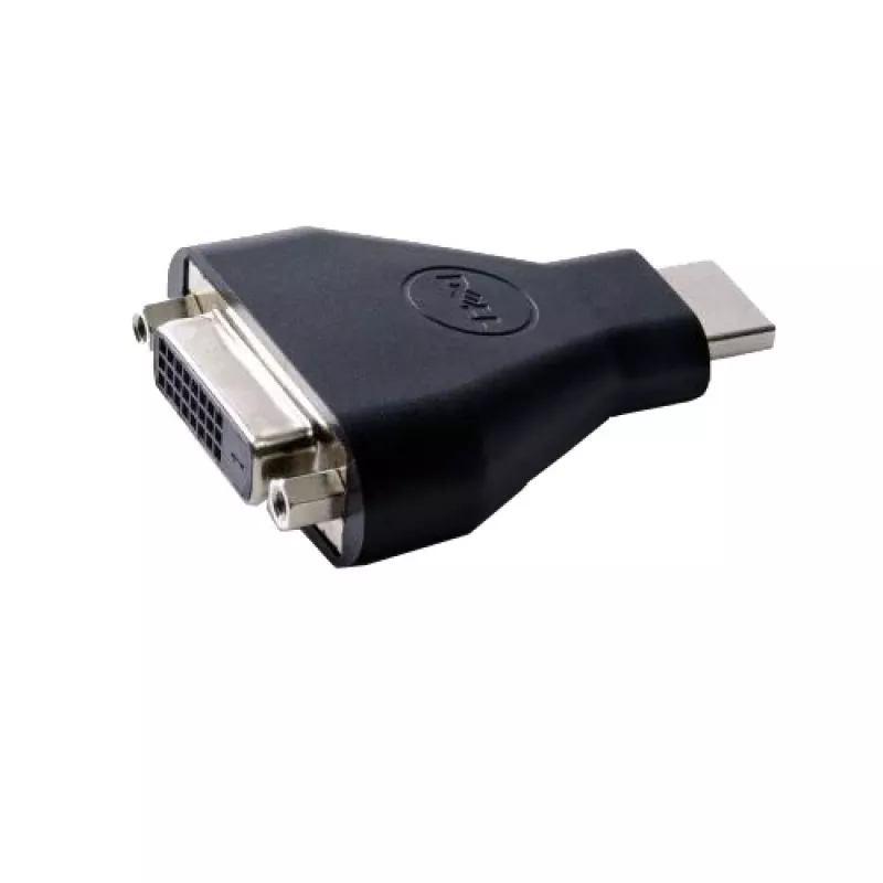 Przejściówka kabla DELL 492-11681 19-pin HDMI-A M na 24-pin DVI FM czarna