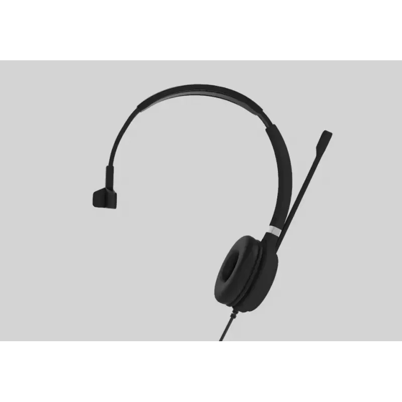 Yealink UH36 Mono Zestaw słuchawkowy Przewodowy Pałąk na głowę Biuro/Call center USB Typ-A Czarny, Srebrny