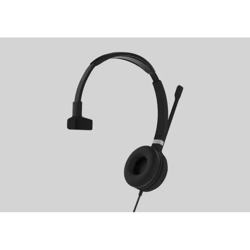 Yealink UH36 Mono Zestaw słuchawkowy Przewodowy Pałąk na głowę Biuro/Call center USB Typ-A Czarny, Srebrny
