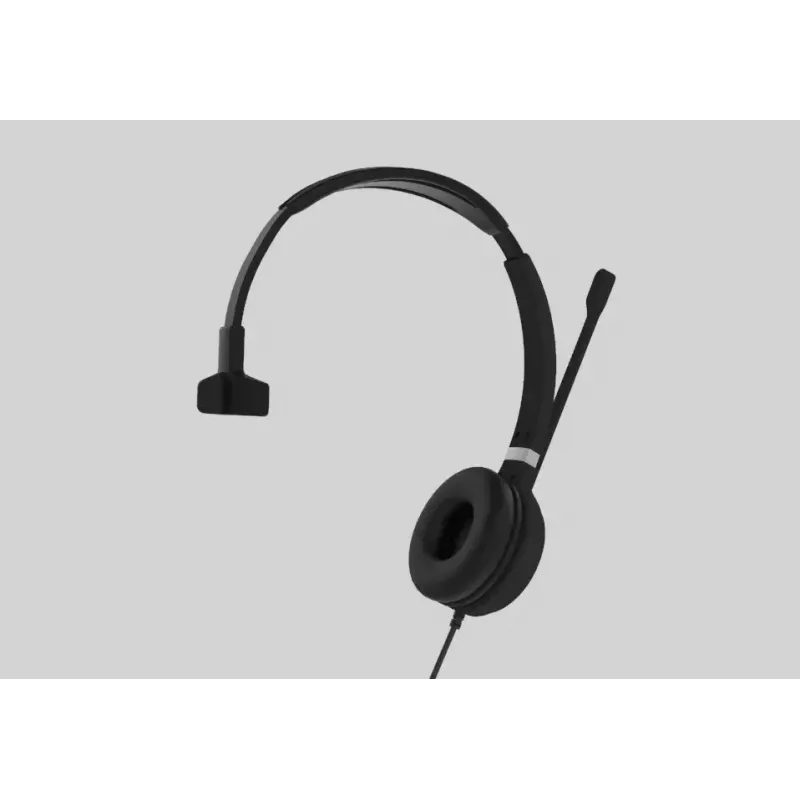 Yealink UH36 Mono Zestaw słuchawkowy Przewodowy Pałąk na głowę Biuro/Call center USB Typ-A Czarny, Srebrny