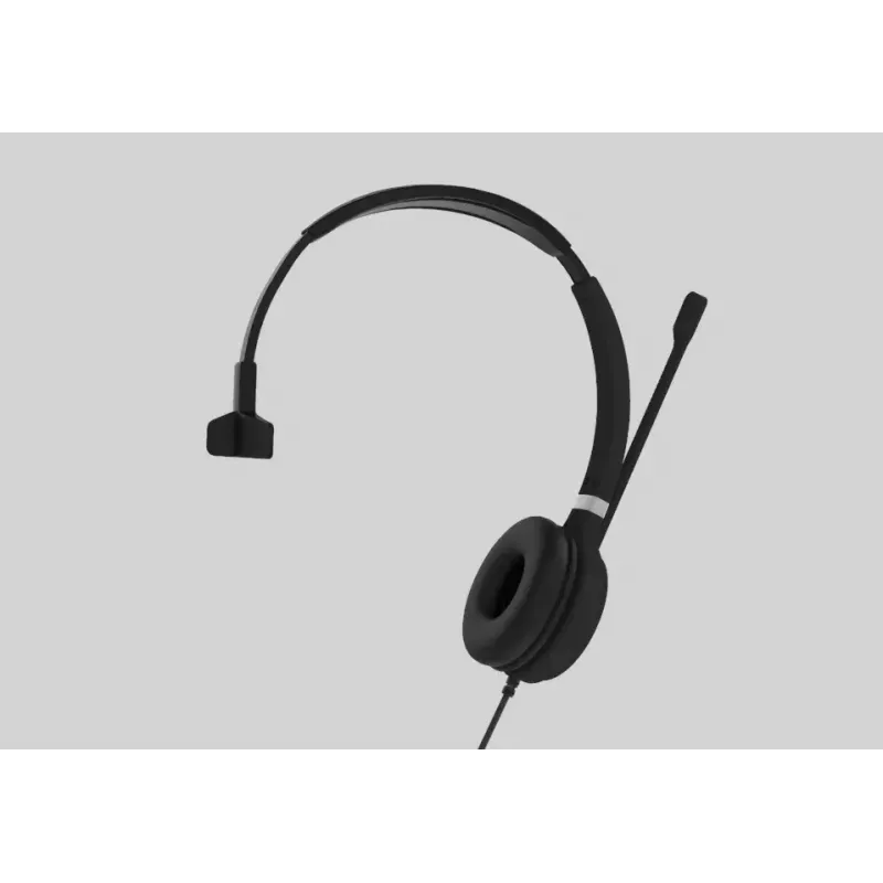 Yealink UH36 Mono Zestaw słuchawkowy Przewodowy Pałąk na głowę Biuro/Call center USB Typ-A Czarny, Srebrny