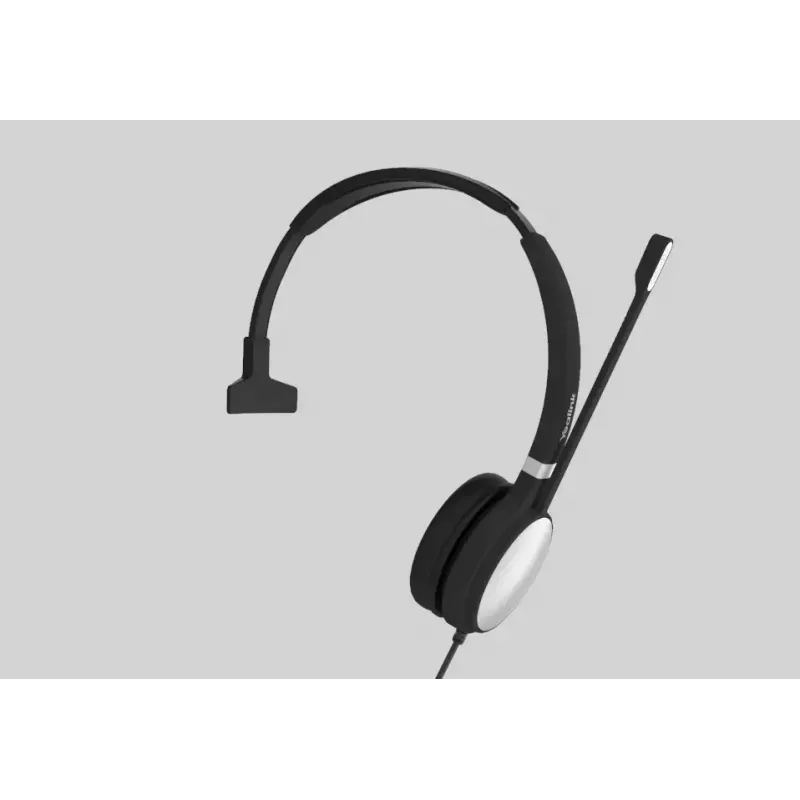 Yealink UH36 Mono Zestaw słuchawkowy Przewodowy Pałąk na głowę Biuro/Call center USB Typ-A Czarny, Srebrny