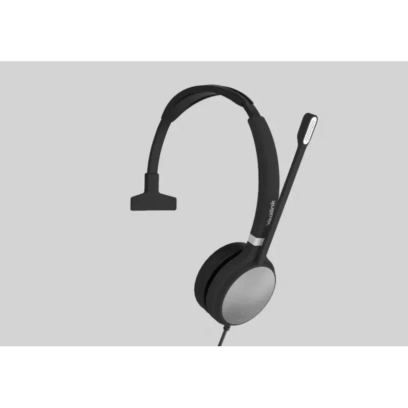 Yealink UH36 Mono Zestaw słuchawkowy Przewodowy Pałąk na głowę Biuro/Call center USB Typ-A Czarny, Srebrny
