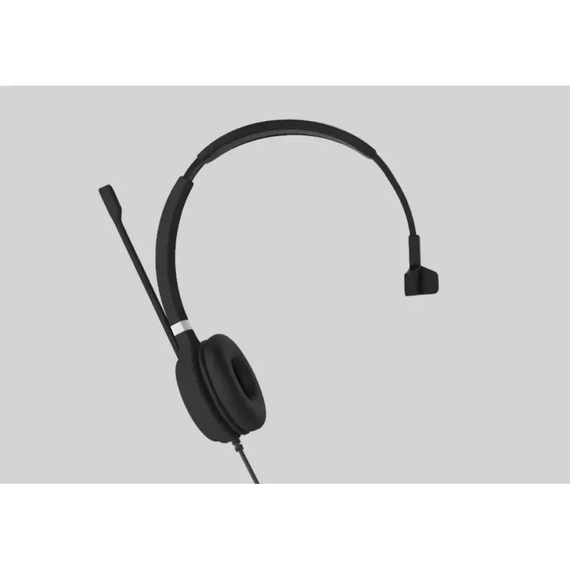 Yealink UH36 Mono Zestaw słuchawkowy Przewodowy Pałąk na głowę Biuro/Call center USB Typ-A Czarny, Srebrny