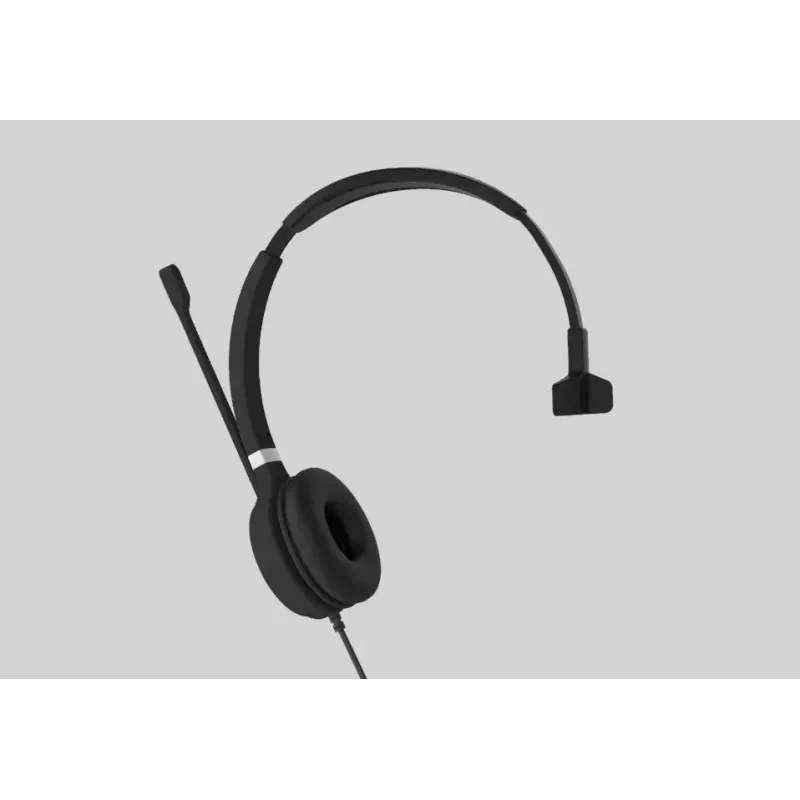 Yealink UH36 Mono Zestaw słuchawkowy Przewodowy Pałąk na głowę Biuro/Call center USB Typ-A Czarny, Srebrny