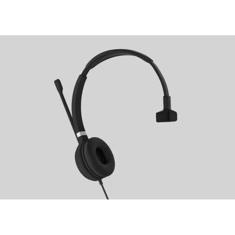 Yealink UH36 Mono Zestaw słuchawkowy Przewodowy Pałąk na głowę Biuro/Call center USB Typ-A Czarny, Srebrny