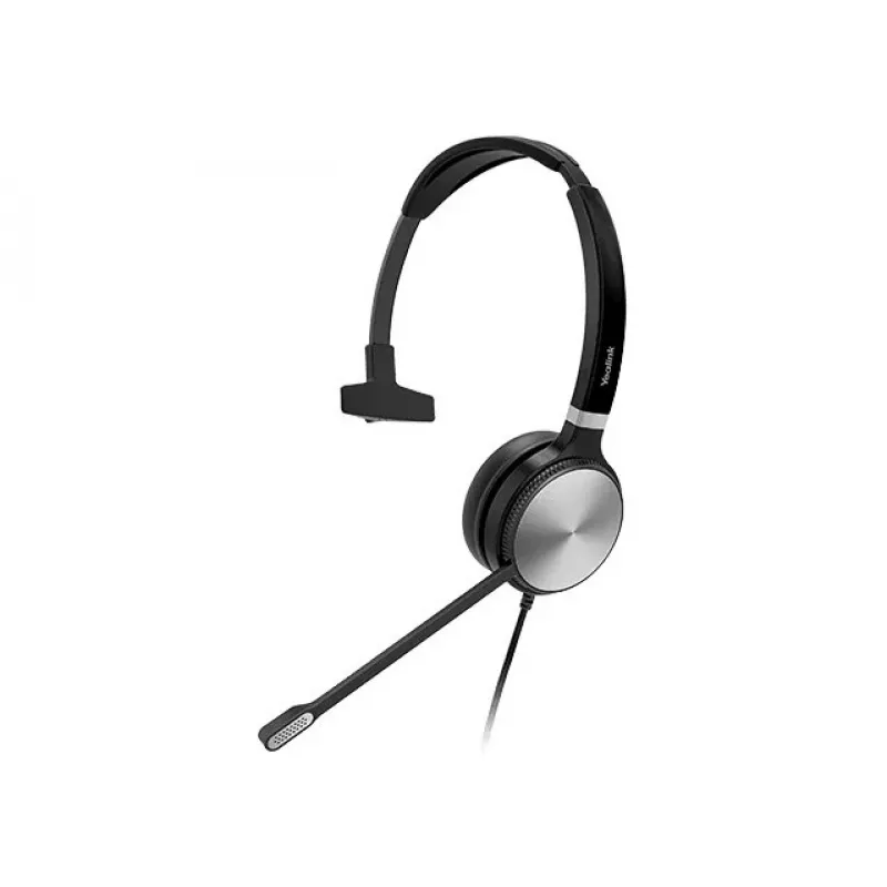 Yealink UH36 Mono Zestaw słuchawkowy Przewodowy Pałąk na głowę Biuro/Call center USB Typ-A Czarny, Srebrny