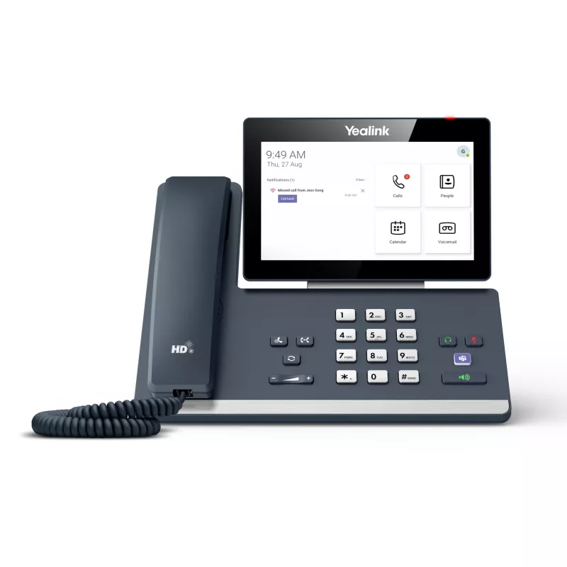 Yealink MP58 Microsoft Teams Edition, IP Phone, szary, Wired handset, Desk, Android, Microsoft Teams