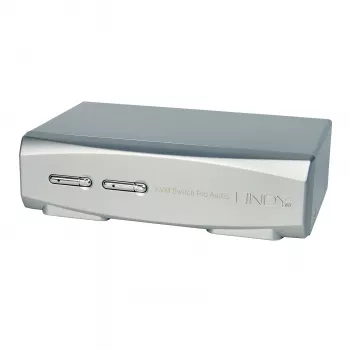 Lindy 2 Port KVM Switch Pro USB 2.0, DisplayPort 1.2 z TTU