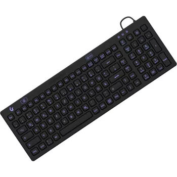 KeySonic KSK-6031INEL-B (DE) klawiatura przemysłowa USB QWERTZ niemiecka czarna