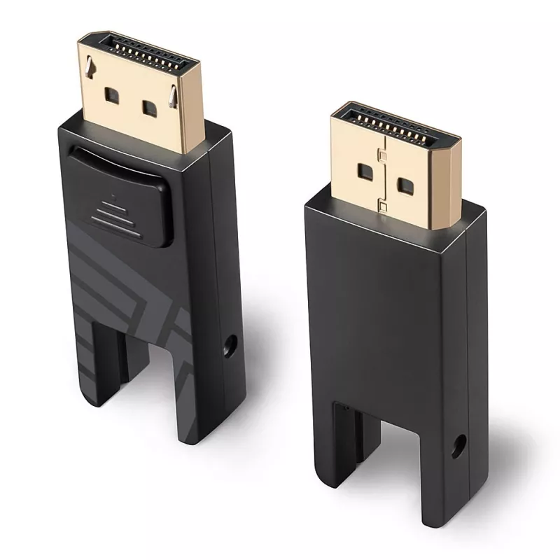Lindy 100m hybrydowy kabel światłowodowy Mini DisplayPort 1.4 z odłączanymi złączami DP