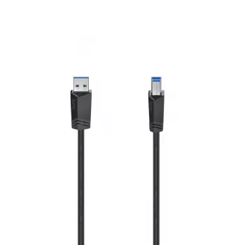 Hama 00200625 Kabel USB USB 3.2 Gen 1 (3.1 Gen 1) 1,5 m USB A USB B Czarny
