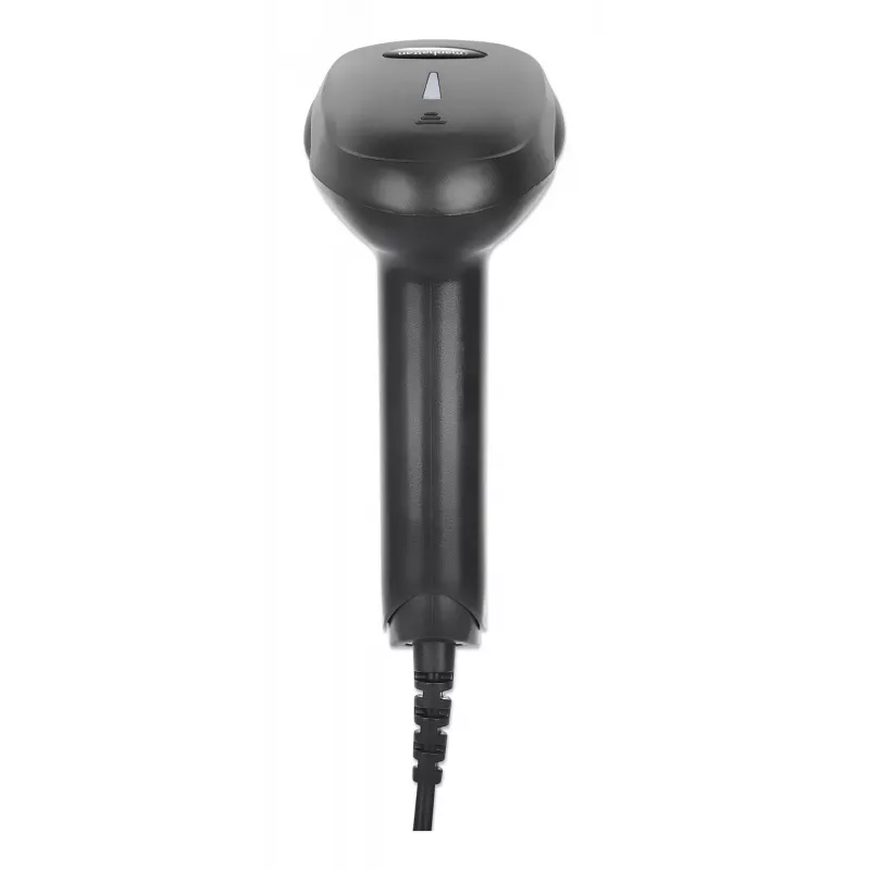 Manhattan Kontaktowy, reczny skaner kodów kreskowych CCD, USB, szerokość skanowania 60 mm, kabel 152 cm, maks. oświetlenie otoczenia 5 000 luksów (światło słoneczne), czarny, trzyletnia gwarancja