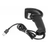 Manhattan Kontaktowy, reczny skaner kodów kreskowych CCD, USB, szerokość skanowania 60 mm, kabel 152 cm, maks. oświetlenie otoczenia 5 000 luksów (światło słoneczne), czarny, trzyletnia gwarancja