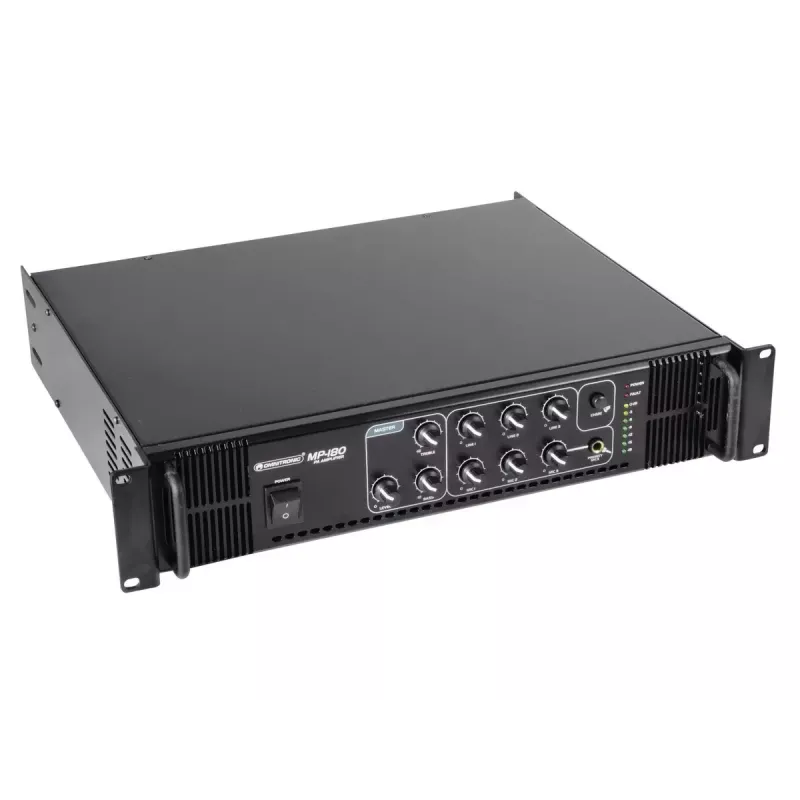 Wzmacniacz audio Omnitronic 80709630 Performance/scena Czarny