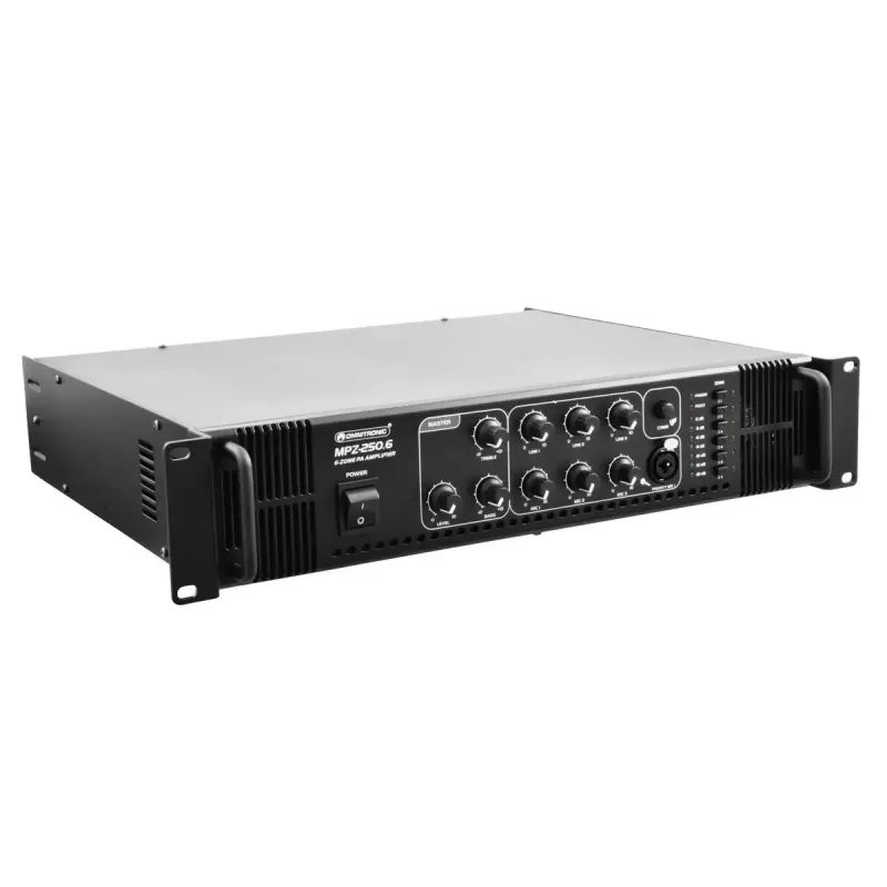 Wzmacniacz audio Omnitronic 80709731 Performance/stage Czarny