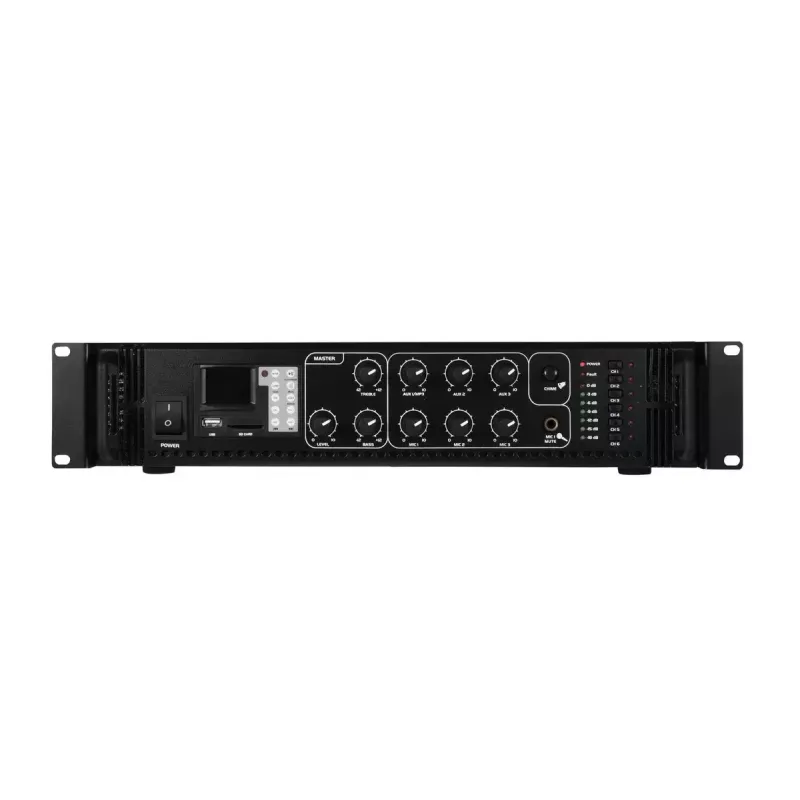 Wzmacniacz audio Omnitronic 80709742 Performance/scena Czarny