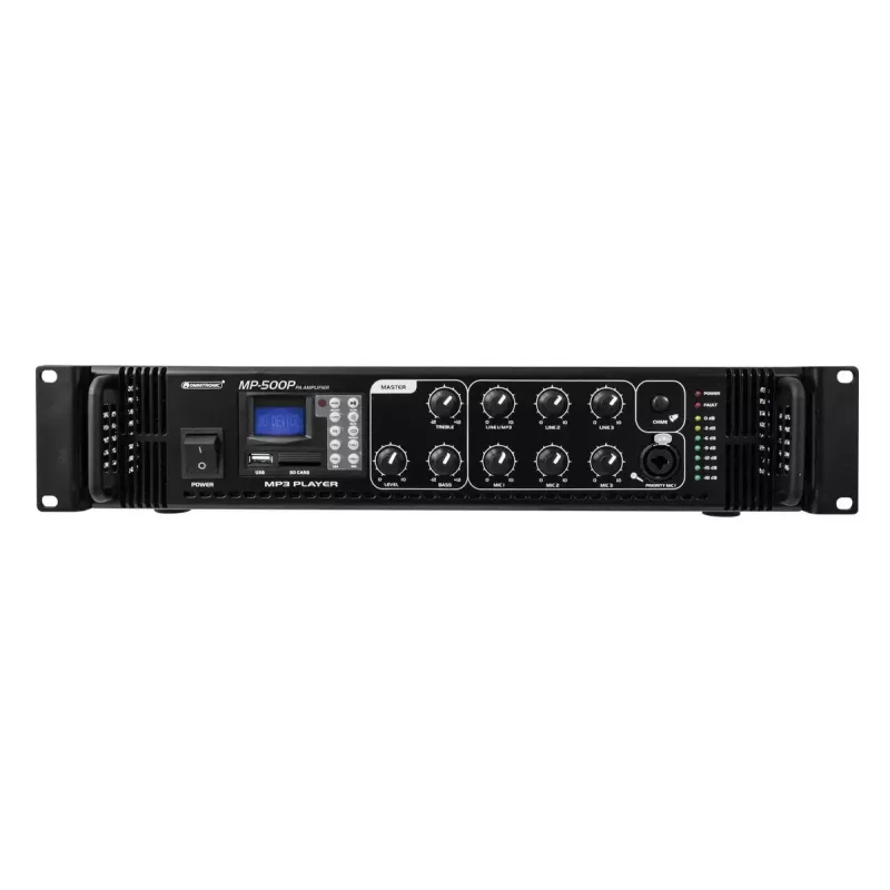 Wzmacniacz audio Omnitronic 80709650 Performance/sceniczny Czarny