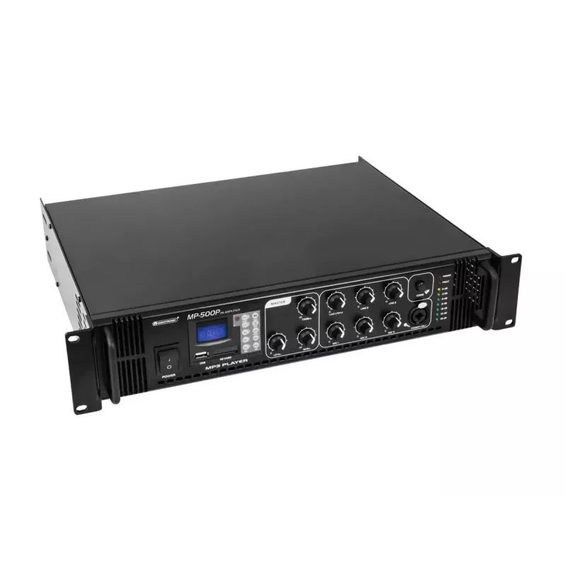 Wzmacniacz audio Omnitronic 80709650 Performance/sceniczny Czarny