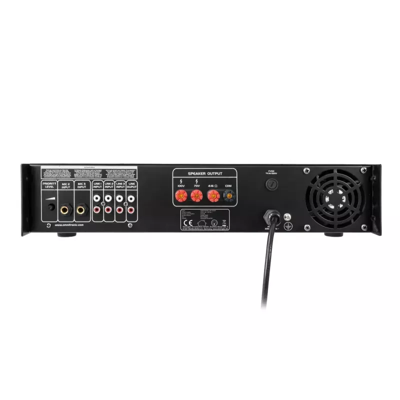 Wzmacniacz audio Omnitronic 80709650 Performance/sceniczny Czarny
