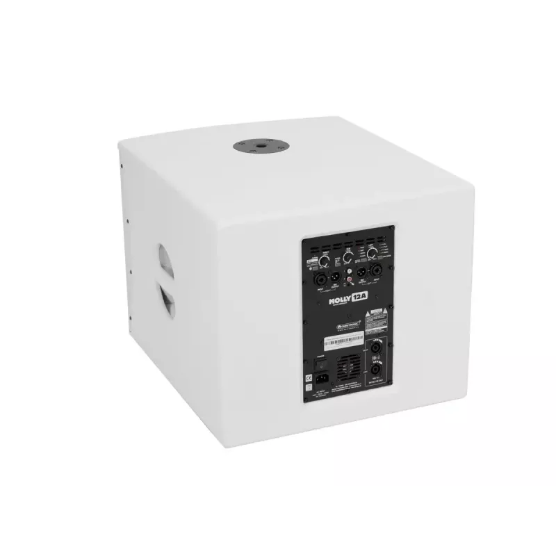 Aktywny subwoofer Omnitronic 11039051 biały 500 W