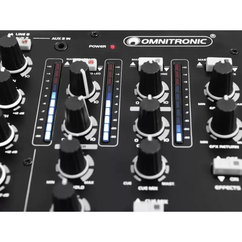 Mikser Omnitronic CM-5300 5-kanałowy 20 - 20000 Hz Czarny