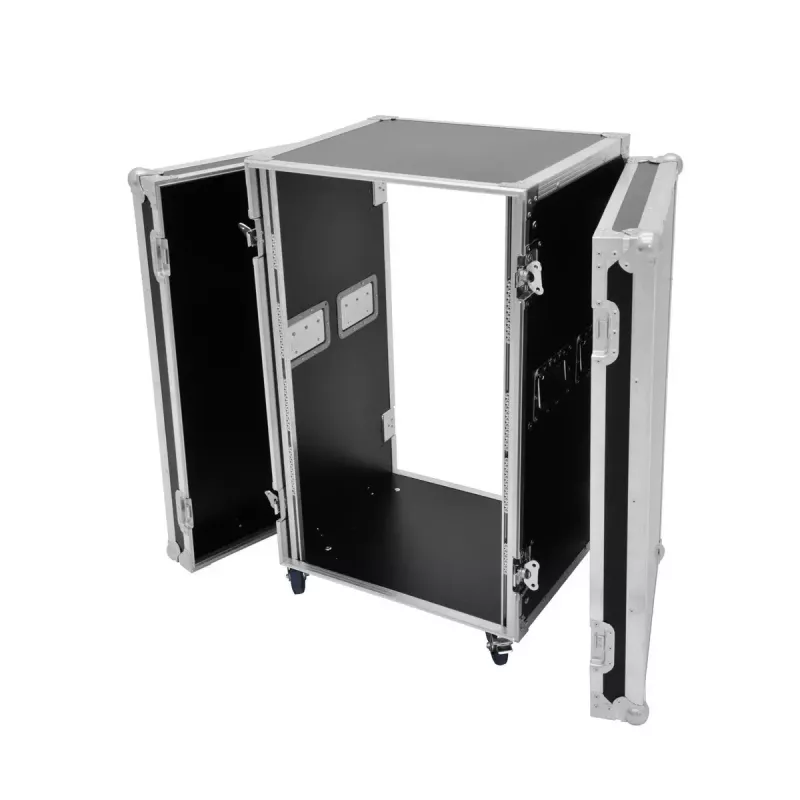 Flight case Roadinger 30109127 Brzoza Czarny Srebrny 29,2 kg