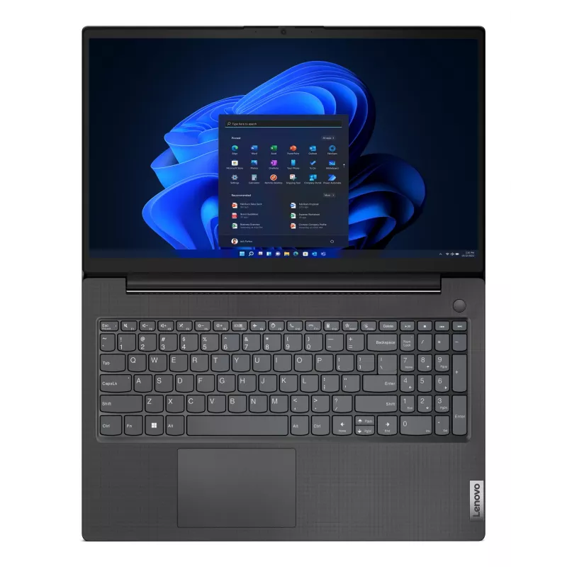 Laptop Lenovo V15 G4 IRU Intel® Core™ i3 i3-1315U 39,6 cm (15,6 cala) Full HD 8 GB DDR4-SDRAM 512 GB SSD Wi-Fi 6 (802.11ax) Windows 11 Home German Czarny