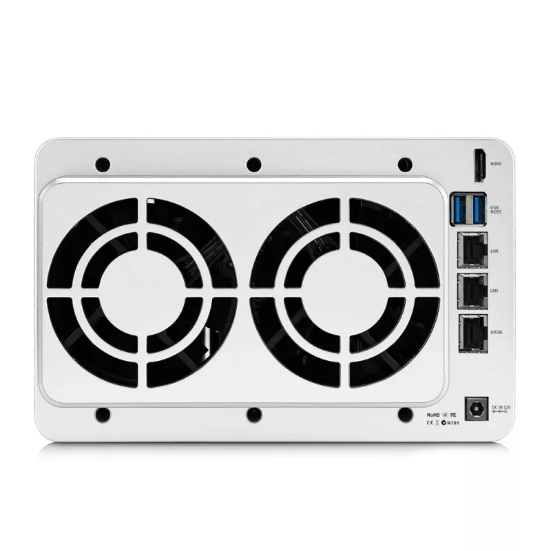 Serwer NAS/magazynowy TerraMaster F5-422 Desktop Intel® Celeron® J3455 4 GB DDR3 0 TB Szary