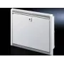 Obudowa naścienna Rittal SZ 2379.600 — szafa rack 8U, biała, aluminium/stal, 482,6×126×355 mm
