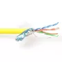 Kabel krosowy ACT CAT5E F/UTP LSZH linka żółty 500m