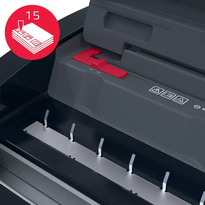 GBC WireBind® WB15E Elektryczna bindownica, Bindownica drutowa, Elektryczna, 125 arkuszy, Czarna, Czerwona