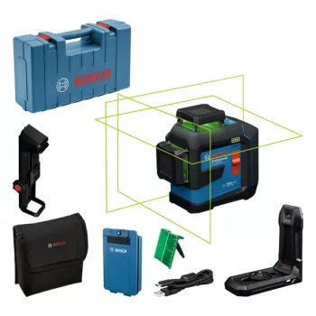 Bosch GLL 80-33 G Poziomica liniowa 30 m 500-540 nm (< 10mW)