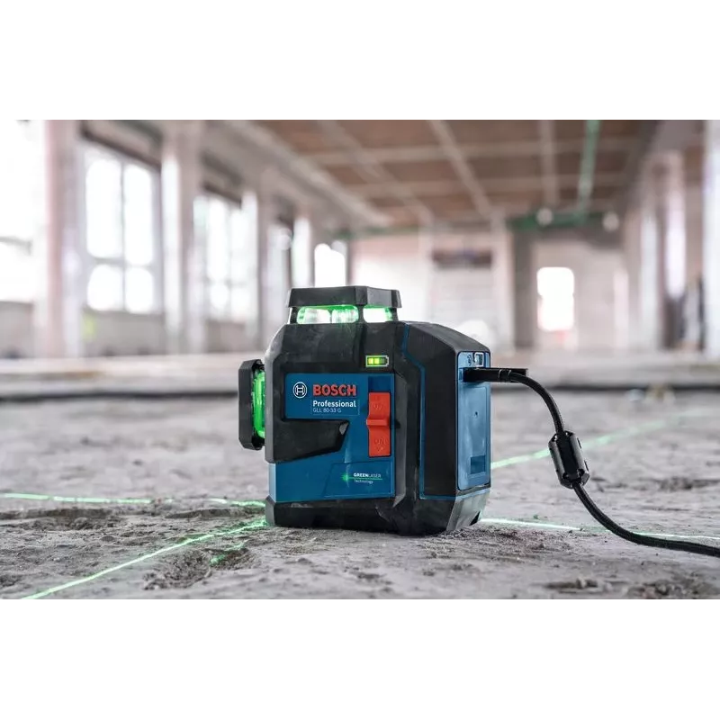Bosch GLL 80-33 G Poziomica liniowa 30 m 500-540 nm (< 10mW)