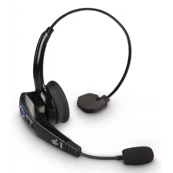 Zebra HS3100-OTH-SB słuchawki/zestaw słuchawkowy Bezprzewodowy Head-band Biurowe/Call center Bluetooth Czarny